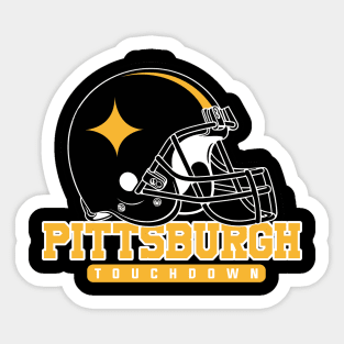 Pittsburgh Football Team Sticker